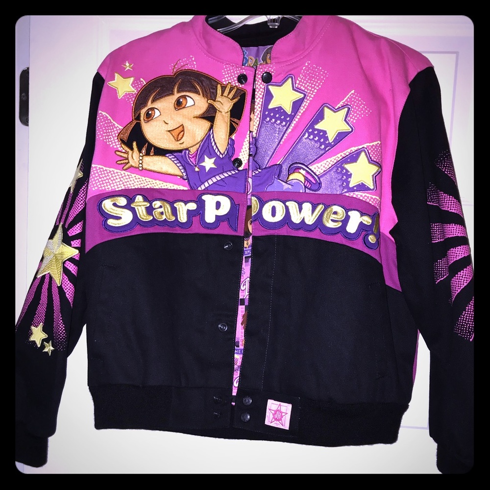 Dora Power Girls Jacket Size XL